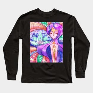 Wishful Lotus Dreams Long Sleeve T-Shirt